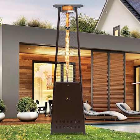 Paragon Outdoor Outdoor Elevate Flame Tower Heater, 92.5 in, 42,000 BTU OH-M842B